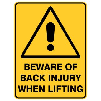Beware Of Back Injury When Lifting