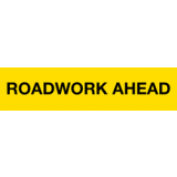 Temporary Traffic Signs ROADWORK AHEAD  (v2)