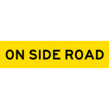 Temporary Traffic Signs ON SIDE ROAD (v2)