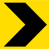 Temporary Traffic Signs CHEVRON