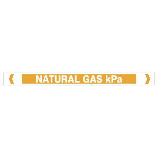 Natural Gas Kpa Pipe Markers