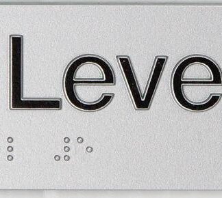 Braille Exit Sign Level 5