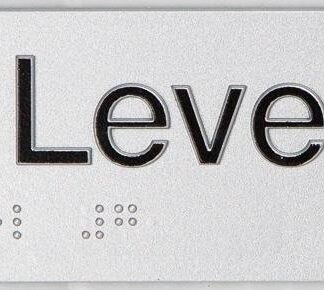 Braille Exit Sign Level 7