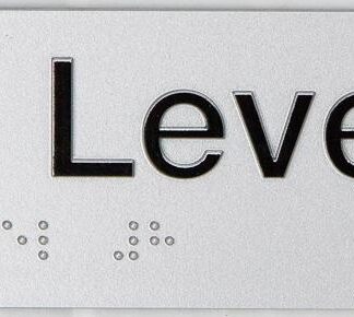 Braille Exit Sign Level 8