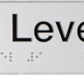 Braille Exit Sign Level 9