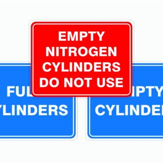 Cylinder Status Signs