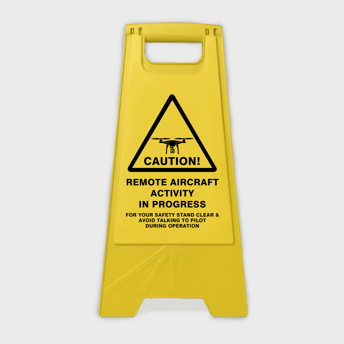 Caution Remote Aircraft Activity In Progress