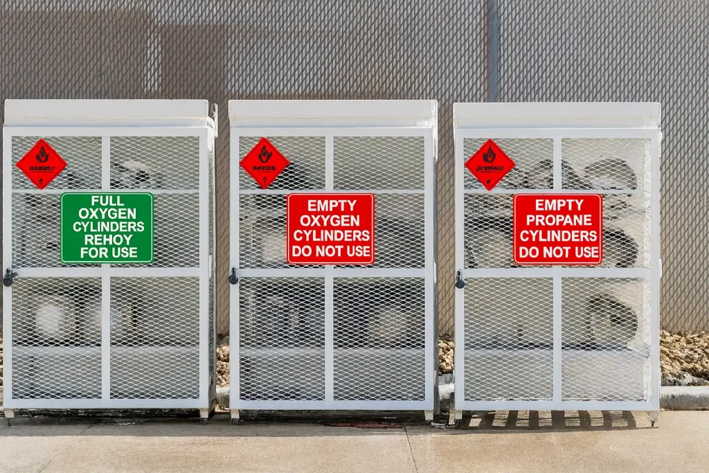 Gas Cylinder Signs