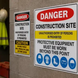 Construction Site Signs