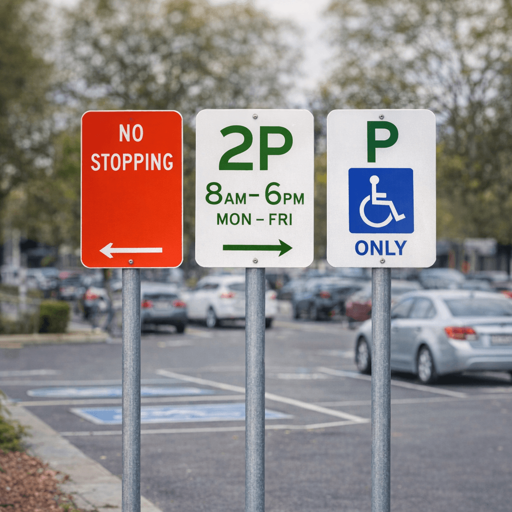Regulatory Parking Signs