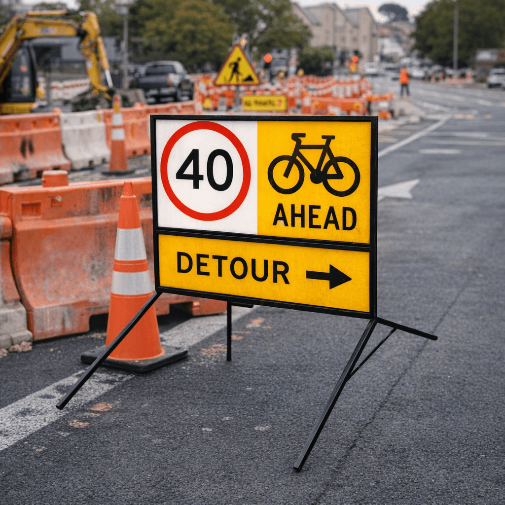 Multi-Message Traffic Signs