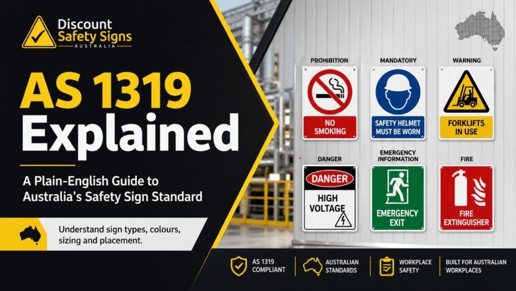 AS 1319 Explained: A Plain-English Guide to Australia&#8217;s Safety Sign Standard