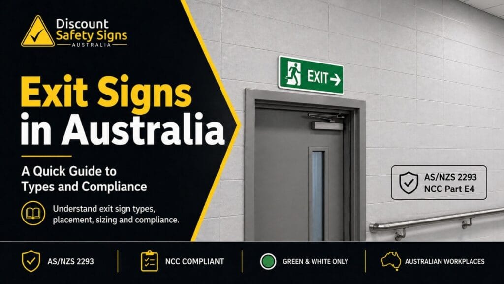 Exit Signs in Australia: A Quick Guide to Types and Compliance