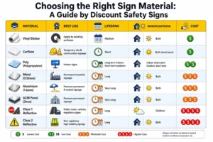 Safety Sign Materials Explained: A Quick Australian Guide