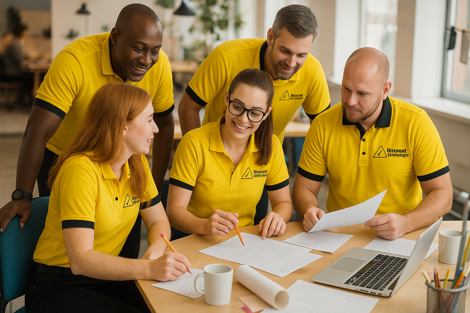 Team working together