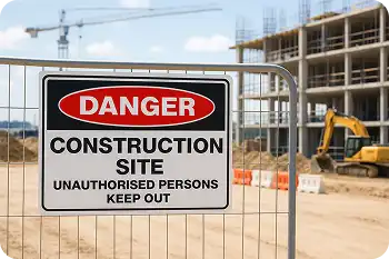 Safety sign example 2