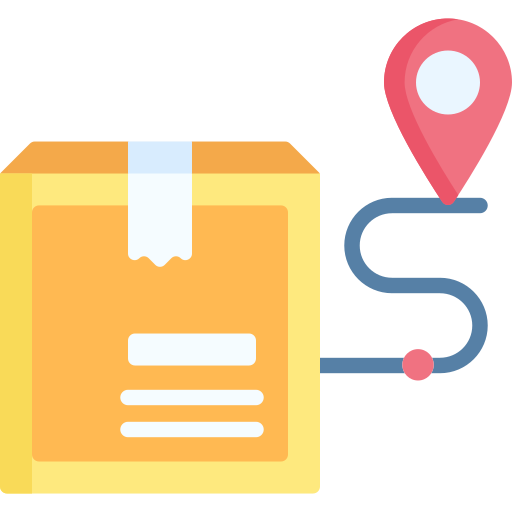 Courier loading parcels into a delivery vehicle