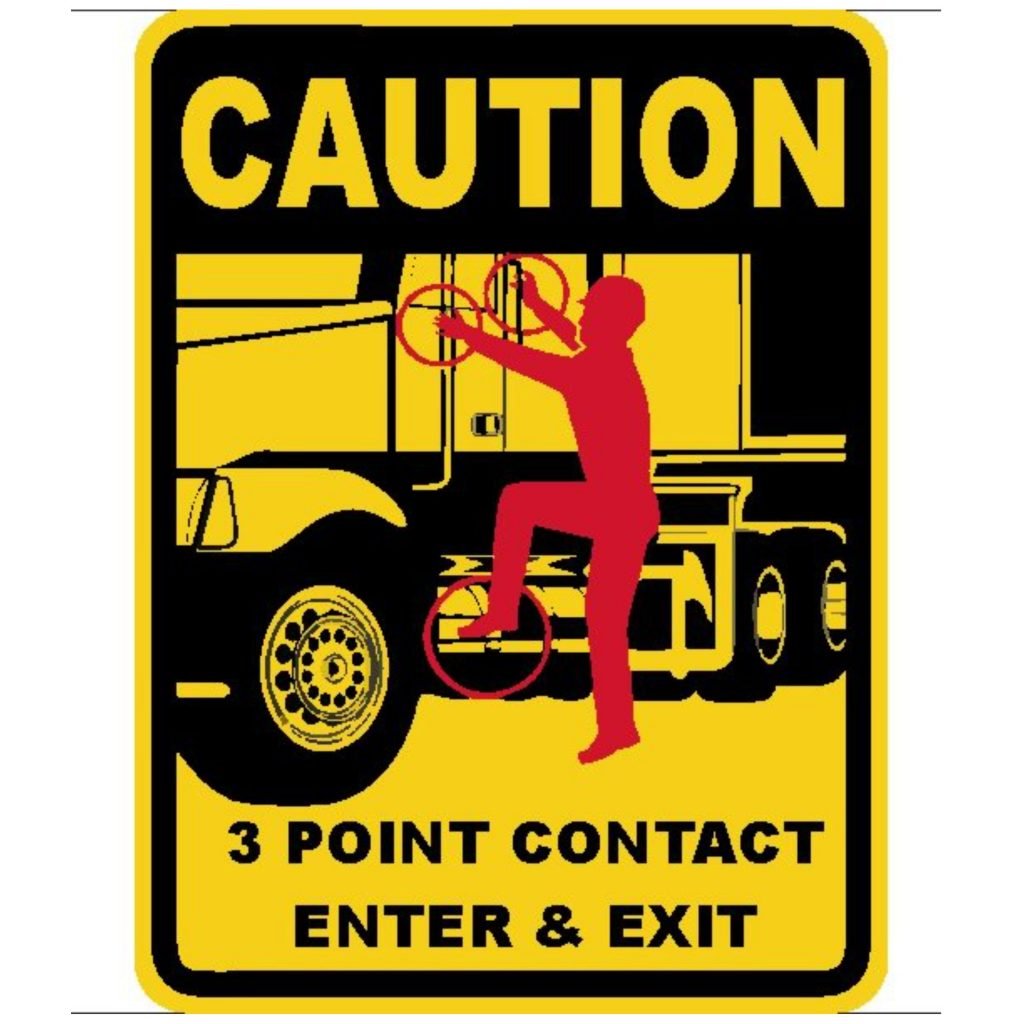 Entry Contact Sign Warning Signs