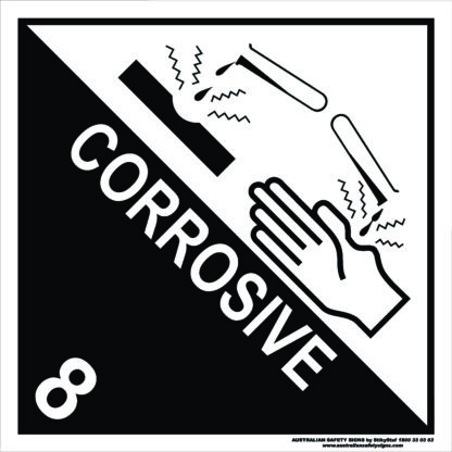 Hazchem Signs CLASS 8 - CORROSIVE