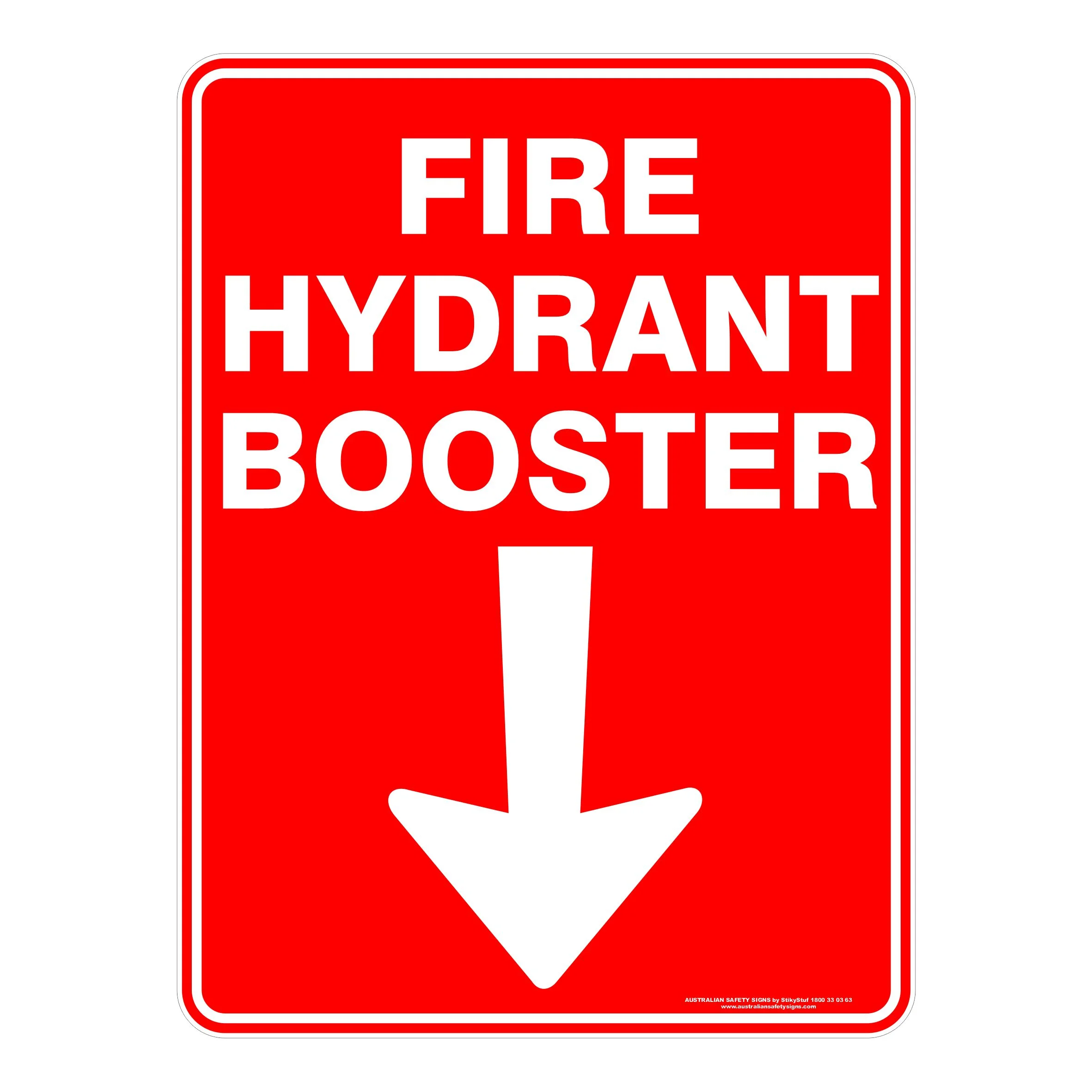 Fire Hydrant Booster Arrow