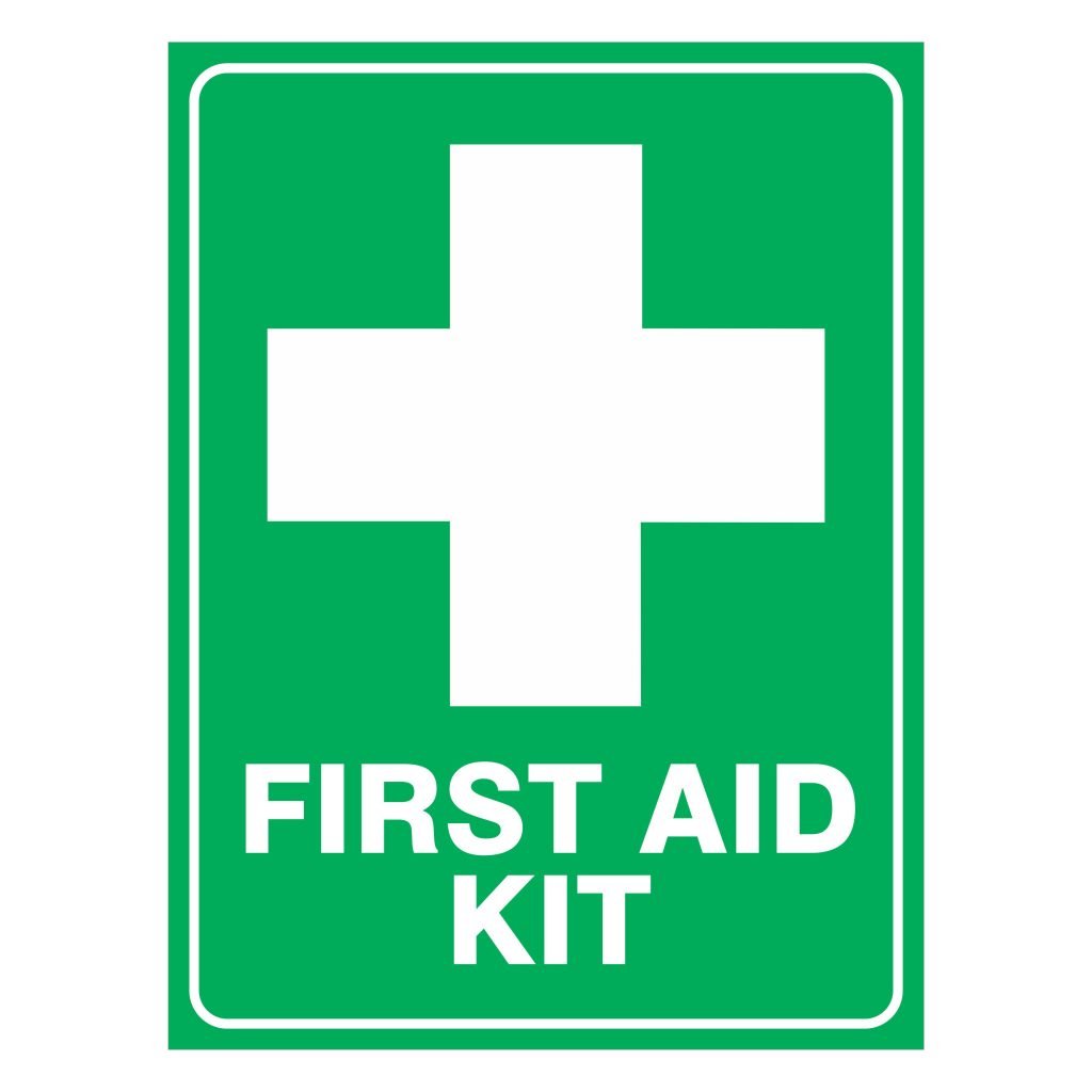 First Aid Kit With Cross | Buy Now | Discount Safety Signs Australia