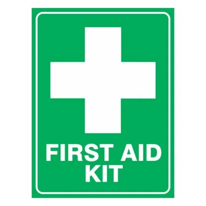 First Aid Kit With Cross