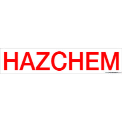 Hazchem Signs HAZCHEM SIGN