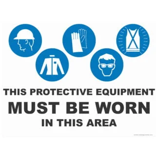 This Ppe - In This Area - 5 Condition