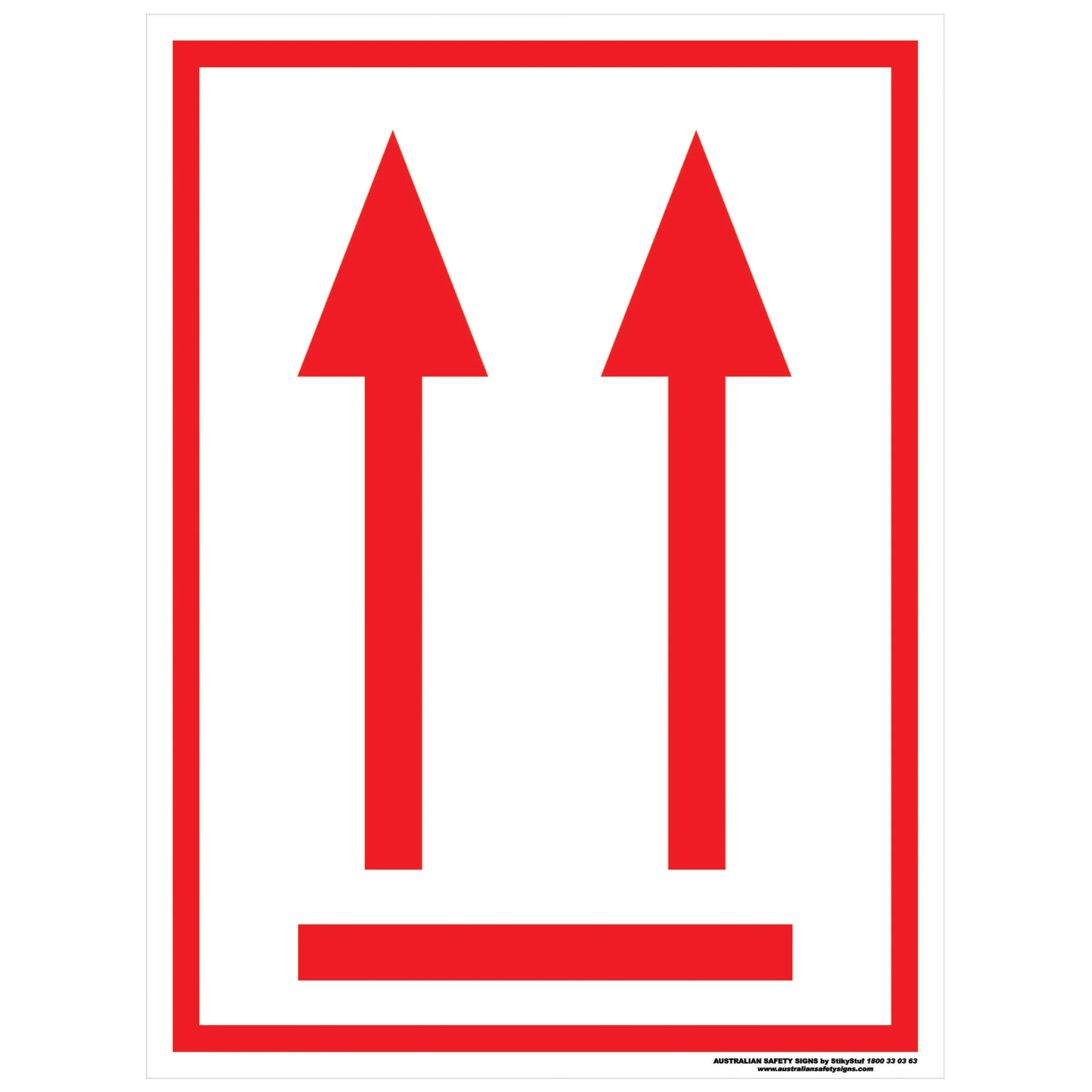 Orientation Arrows - Red