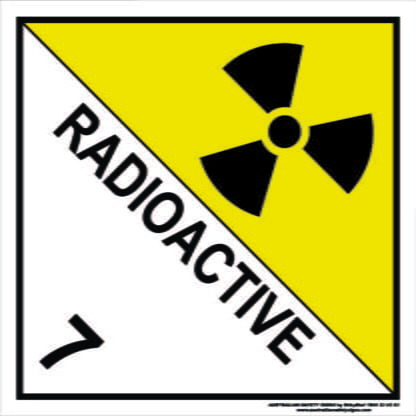 Hazchem Signs CLASS 7 - RADIOACTIVE