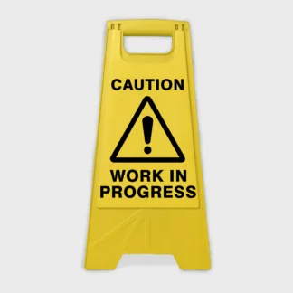 Caution Work In Progress A-Frame