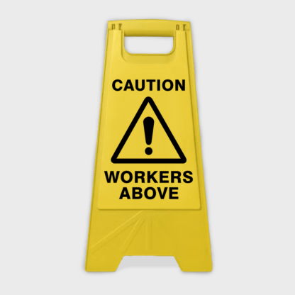 Caution Workers Above A-Frame
