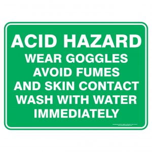 Acid Hazard