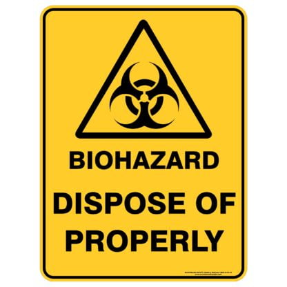 Biohazard Dispose Of Properly