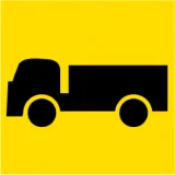 Temporary Traffic Signs SYMBOLIC TRUCK