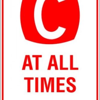 Parking Signs CLEARWAY AT ALL TIMES