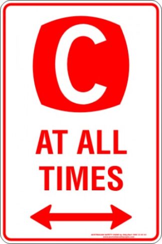 Parking Signs CLEARWAY AT ALL TIMES