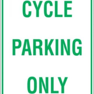 Parking Signs CYCLE PARKING ONLY