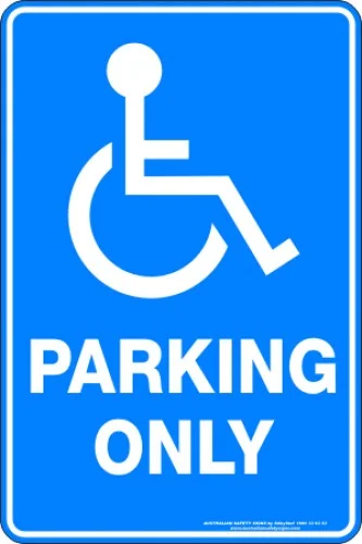 Parking Signs DISABLED PARKING ONLY