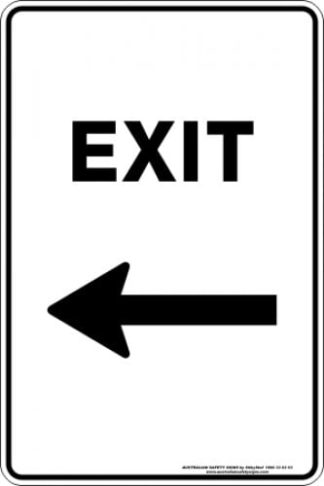 Parking Signs|Traffic Signs EXIT ARROW LEFT