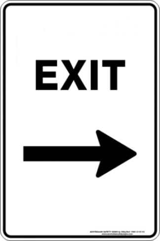 Parking Signs|Traffic Signs EXIT ARROW RIGHT