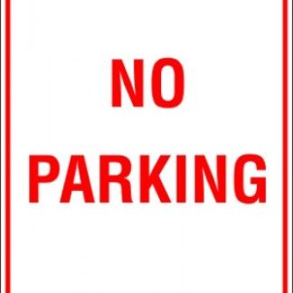 Parking Signs NO PARKING