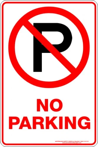 Parking Signs NO PARKING P