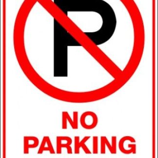 Parking Signs NO PARKING P SPAN ARROW