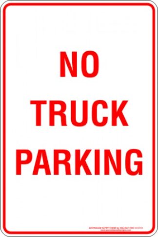 Parking Signs NO TRUCK PARKING