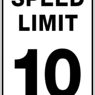 Parking Signs|Traffic Signs SPEED LIMIT 10