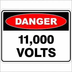11,000 Volts