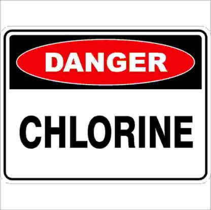 Danger Signs CHLORINE