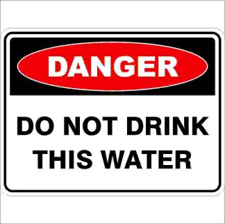 Do Not Drink This Water