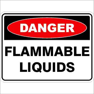 Danger Signs FLAMMABLE LIQUIDS